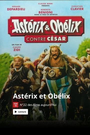 Affiche Astérix