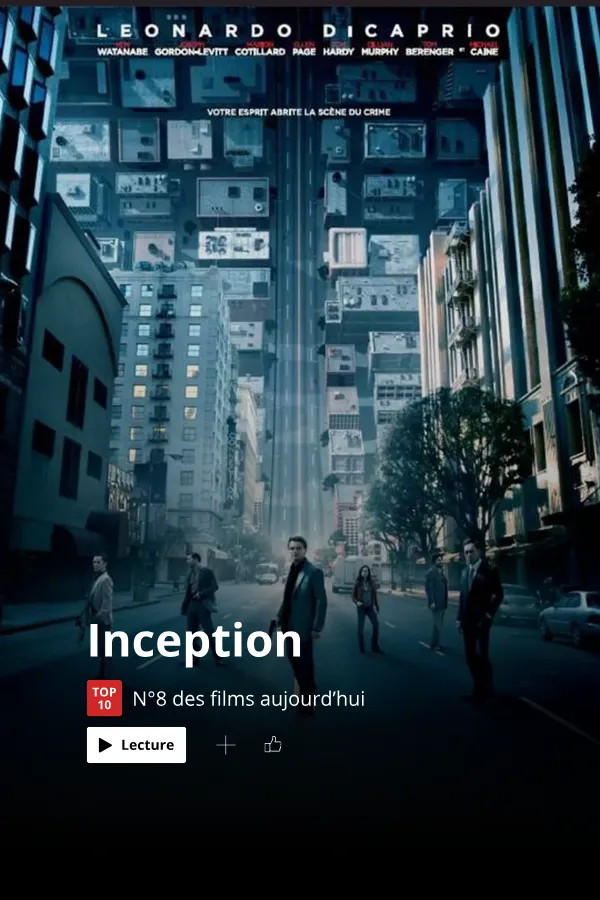 Affiche Inception : L'assurance-vie, ton totem de transmission