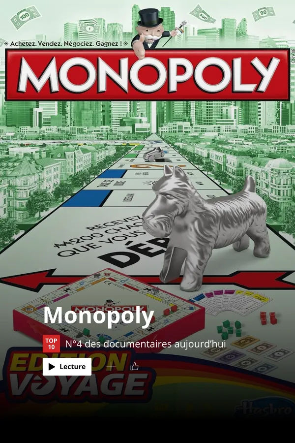 Affiche Monopoly : le vrai prix d'un bien acheté à crédit