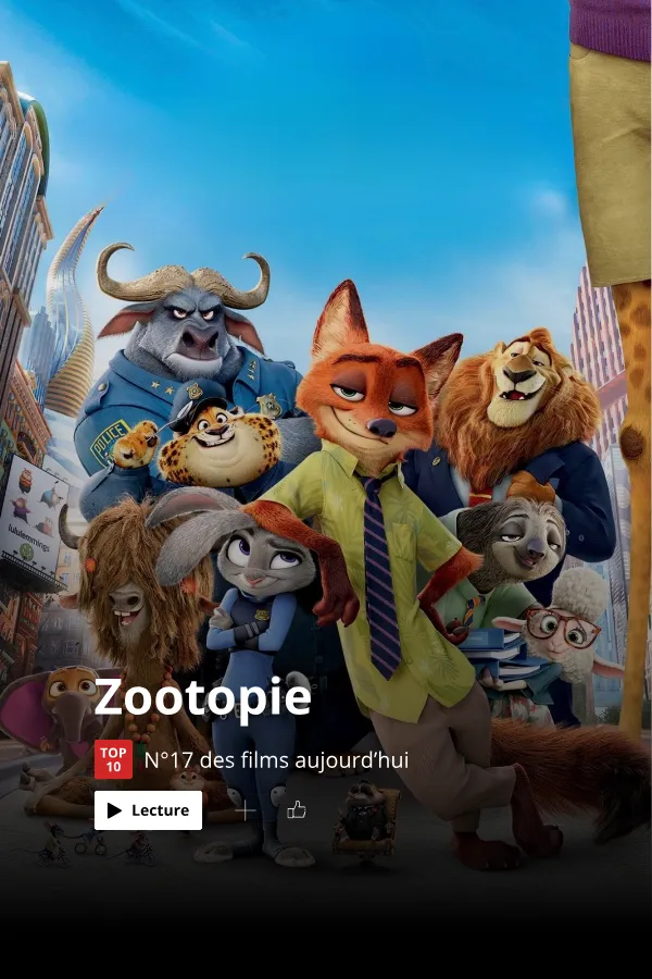 Affiche Zootopie : La finance bestiale, trouve ton archétype